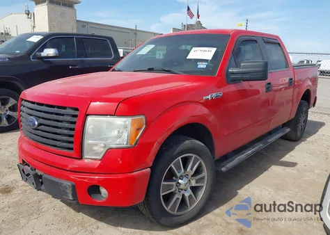 2014 Ford F-150 Stx z USA, uszkodzony, nr VIN 1FTEW1CM5EKD24727
